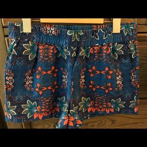 J. Crew elastic waistband shorts